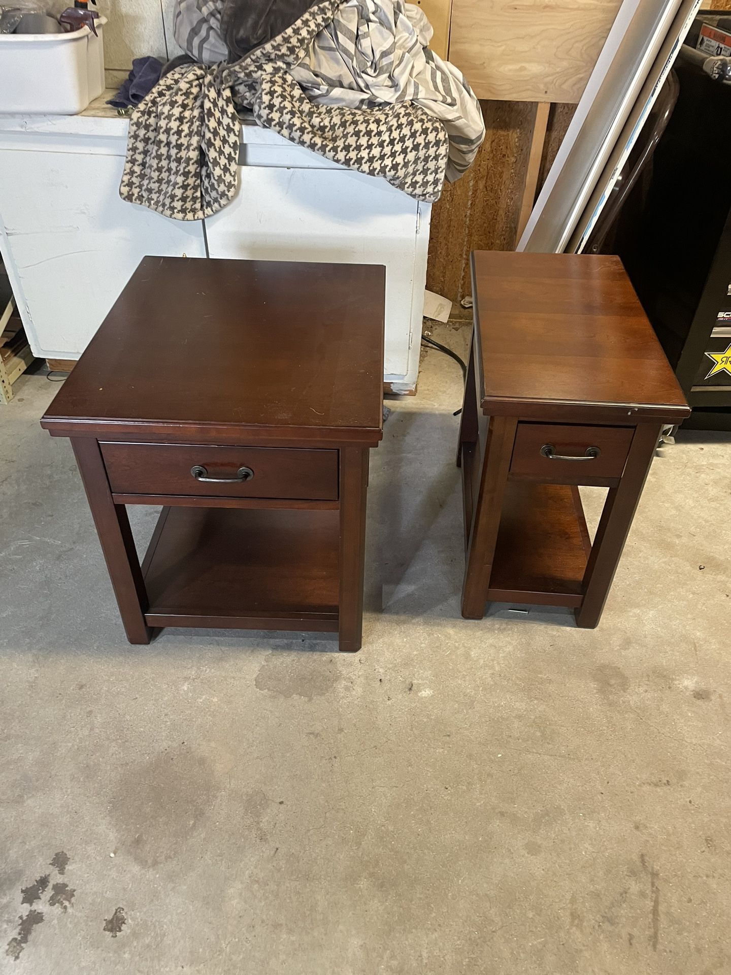 Hardwood End Tables