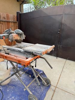 RIDGID tile cutter