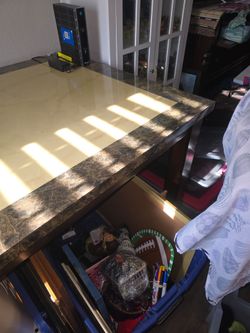 Table and chairs