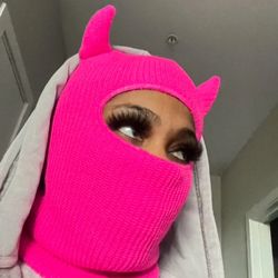 Devil Horn Balaclava Ski Mask