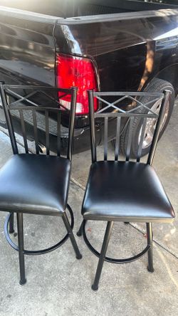 Black barstools (3)