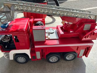 Bruder Fire Truck Toy with Extending Ladder