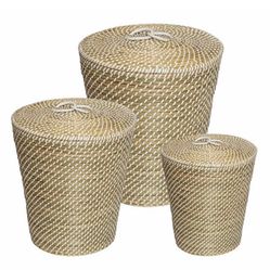 Set Of 3 Nesting Storage Baskets NIB