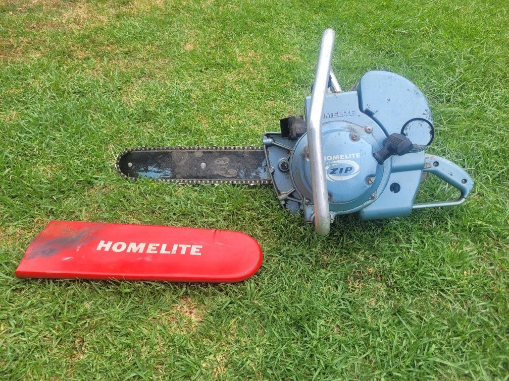 Vintage Homelite Chainsaw