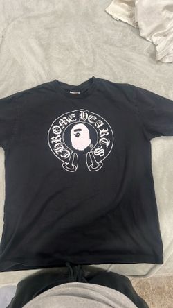 bape x chrome hearts shirt