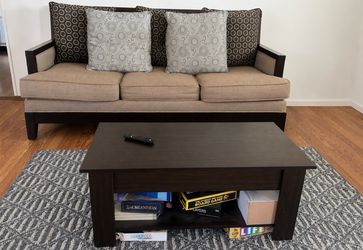 coffee table with storage