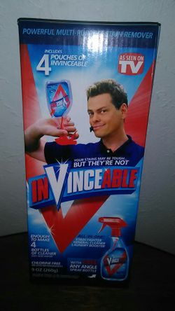 Invinceable general cleaner/ makes 4 bottles per box* NEW*