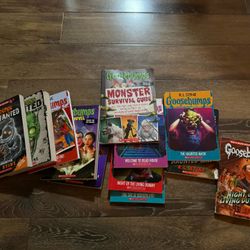 Lot of Goosebumps books