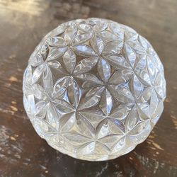 Waterford Crystal Star of Hope Times Square 2000 Solid Ball Paperweight 3" Diameter 