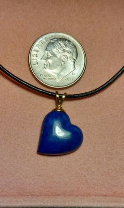Lapis Lazuli Heart Pendant