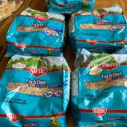 5 Bags Of Parakeet Food 