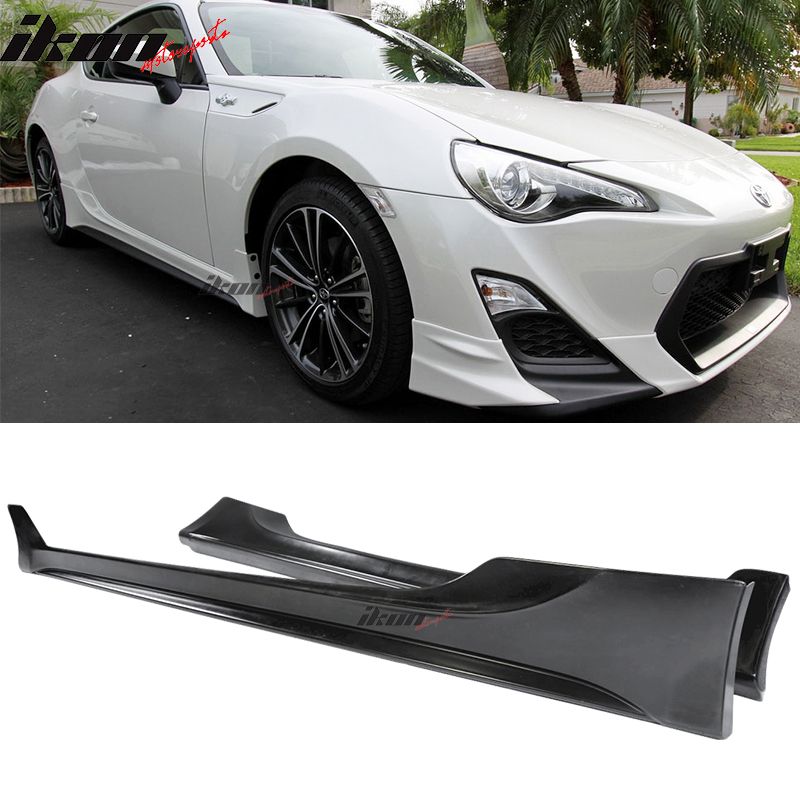 Fits 2013-20 Scion FRS/Subaru BRZ/Toyota 86 J Style PU Side Skirts Rocker Panel