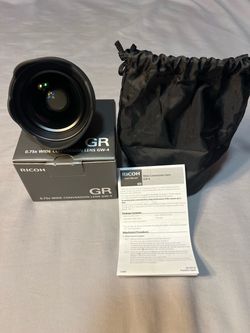 Ricoh GW-4 Wide Conversion Lens