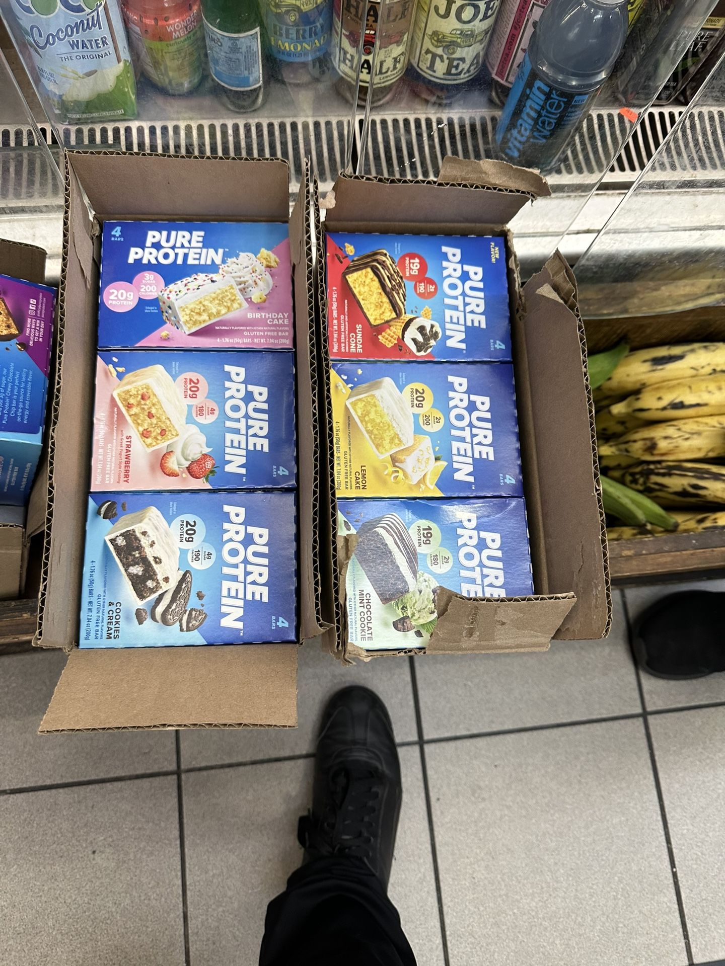 Closeout for sale, protein bar