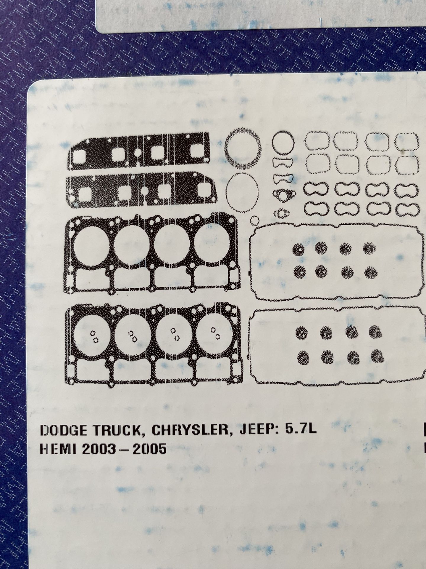5.7 Hemi head gasket Replacement Kit