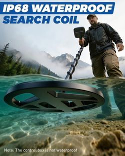 HAZLEWOLKE 13” Metal Detector