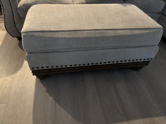 Beige Ottoman