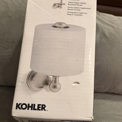 Capilano Kohler Paper Holder in Polished Chrome