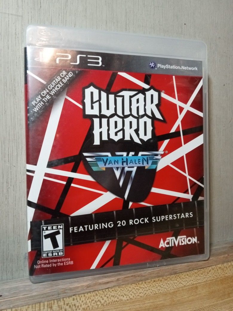 PS3 Guitar Hero Van Halen