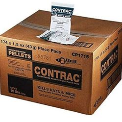 174 Packs Get Rid of Rats And Mice Rodenticide Best Leaves No Smell