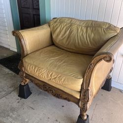 Set of leather sofas