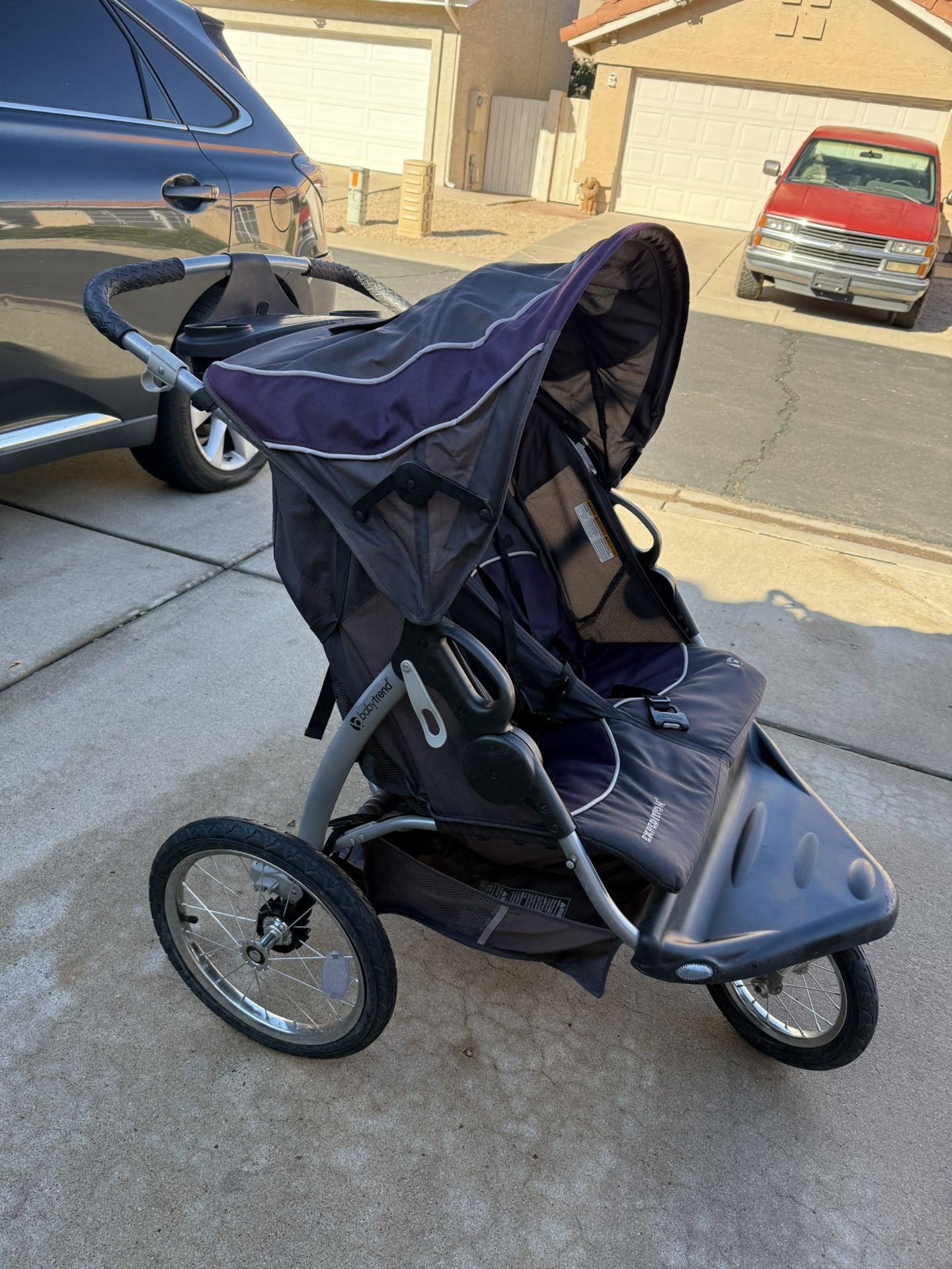 Expedition Baby Trend 2 Seat Stroller 