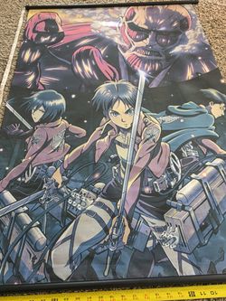 Attack On Titan Wall Scroll
