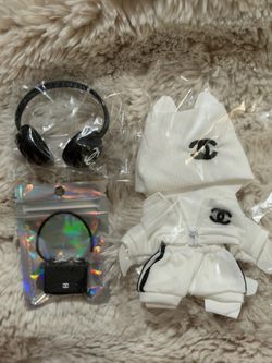 5pc 15cm-17cm doll outfit set perfect for Labubu and similar size