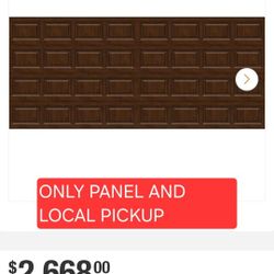 ✨️ Clopay Classic Steel Short Panel 16 ft. x 7 ft. Insulated 12.9 R-Value Wood Look Walnut Garage Door without windows 