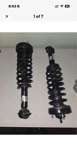 take off OEM FORD F150 4X4 FRONT STRUT SHOCK w/SPRING LH & RH 21-24