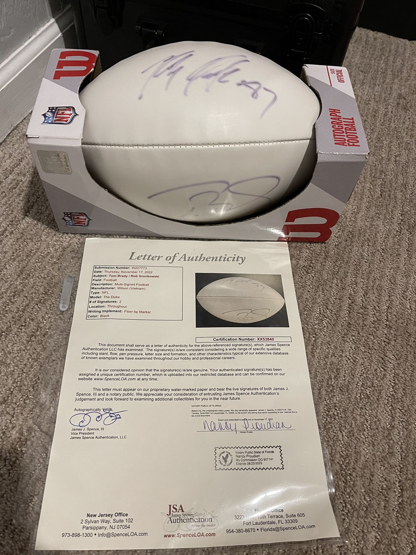 Tom Brady And Rob Gronkowski