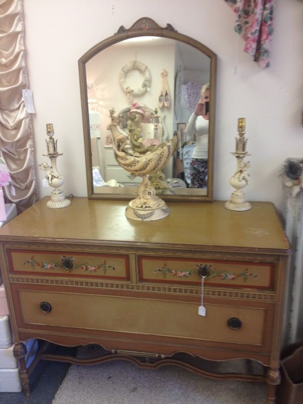 Vintage Bureau with mirror