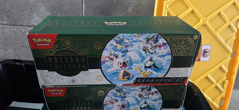 Pokemon Cards Holiday Calendar Each