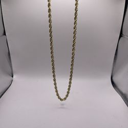 14kt Gold Rope Style Chain