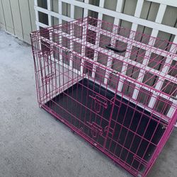 Dog Crate~ Pink