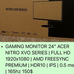 Acer Gaming Monitor 
