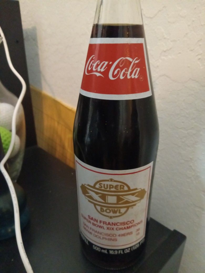 Super Bowl San Francisco 49er Original Coke From 7-Eleven