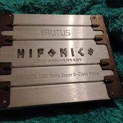 Hifonics Amplifier