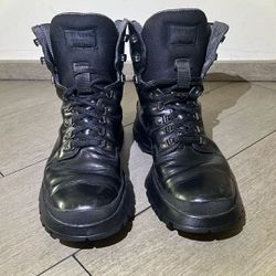 Men’s Prada Leather Combat Boot 