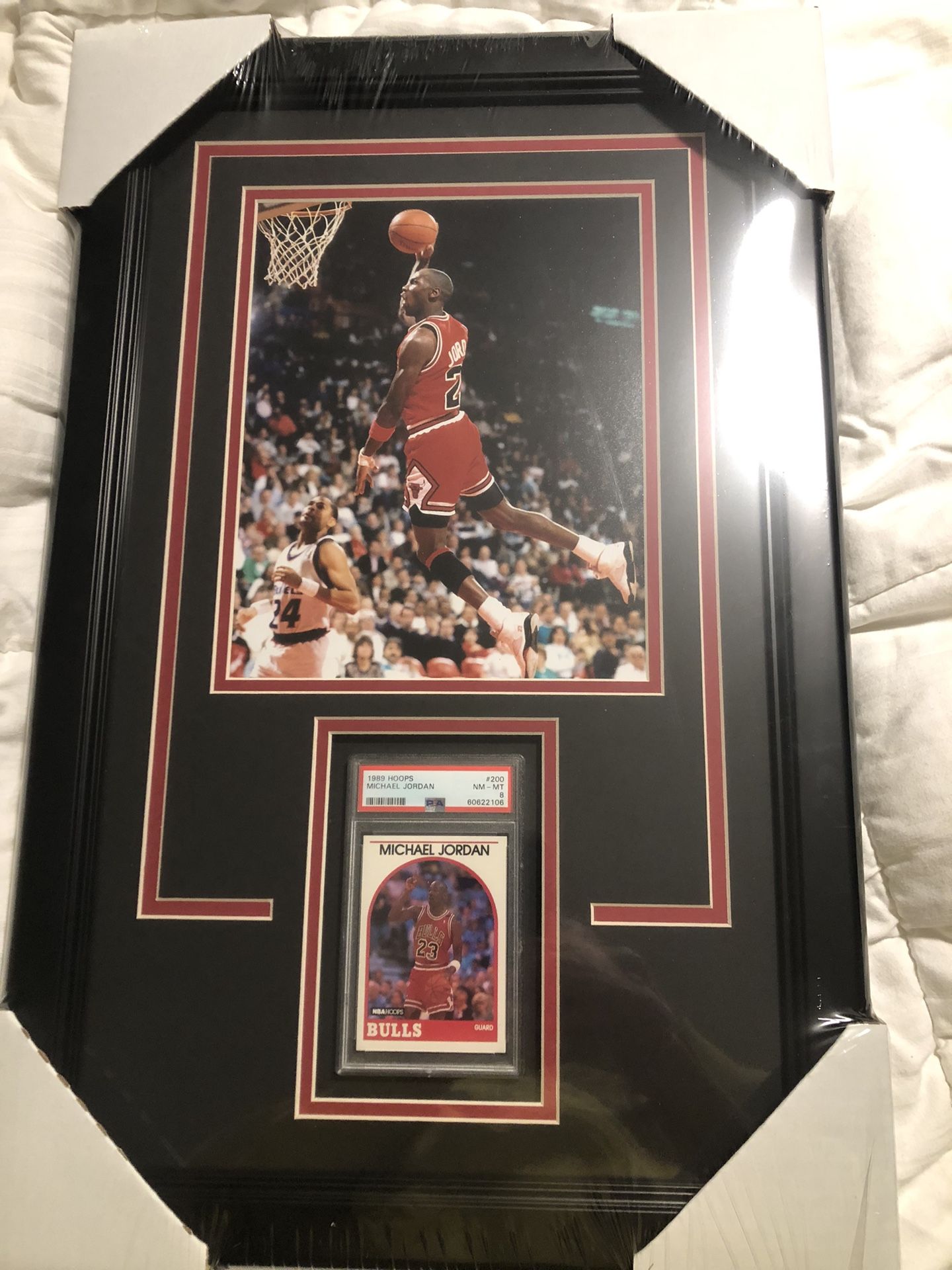 Michael Jordan Rated 89 Hoops Card 