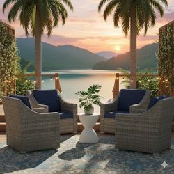 Outdoor Patio Furniture Chair Set