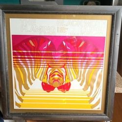 The Flaming Lips Black Moth Super Rainbow Gig Poster Signed And Numbered In Pencil