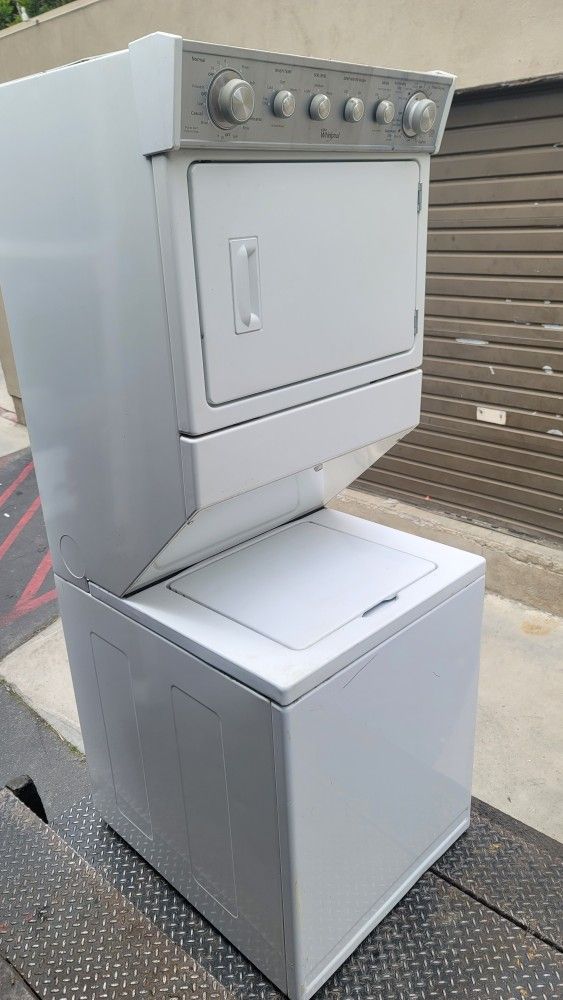 Preciosa Lavadora Y Secadora Whirlpool Electrica Luz 220V Lista Para Usar Trabaja Muy Bien $200