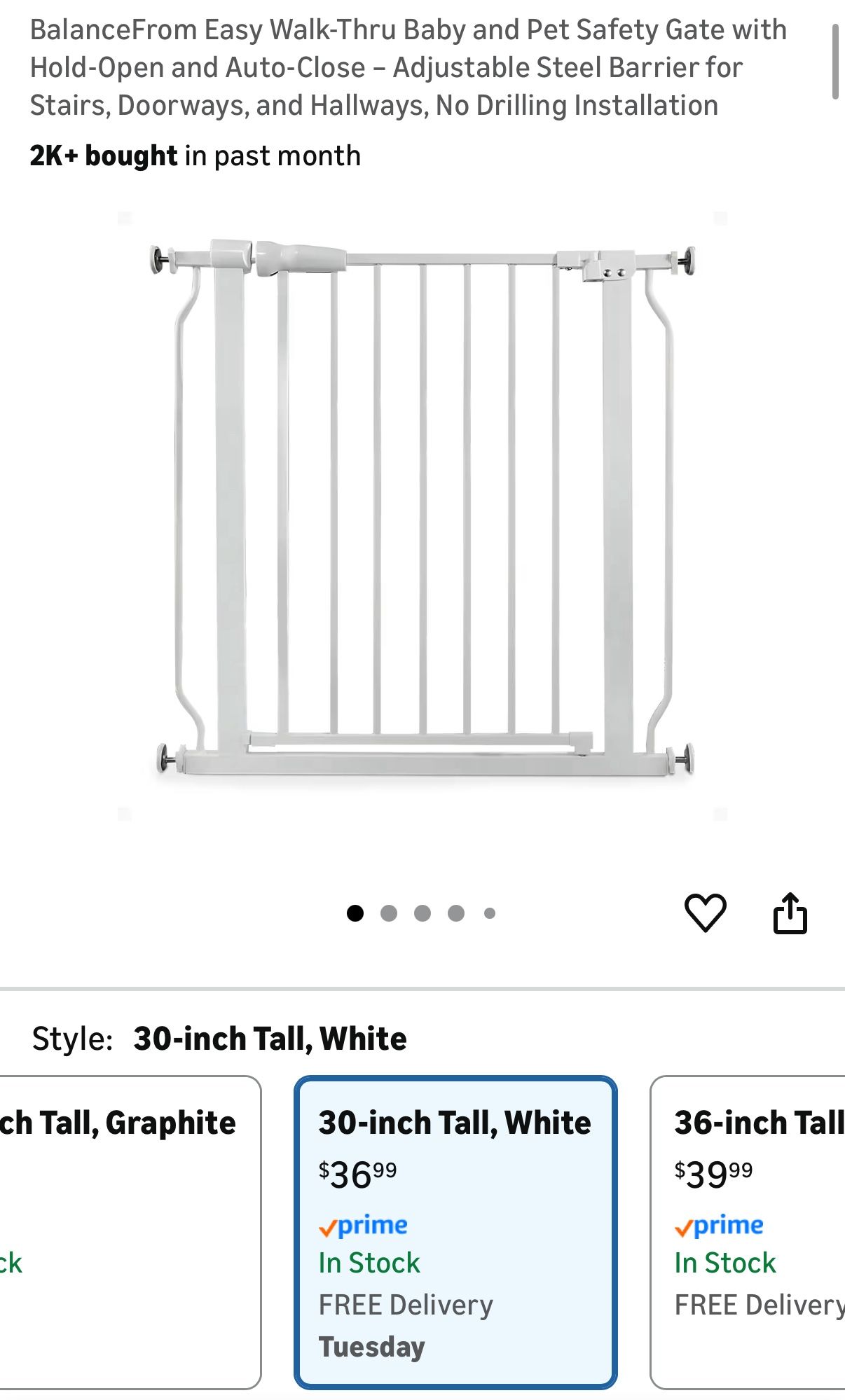 FREE New Doggy / Baby Gate