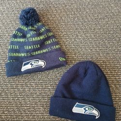 Seattle Seahawks Football Knit Hat Beanie 