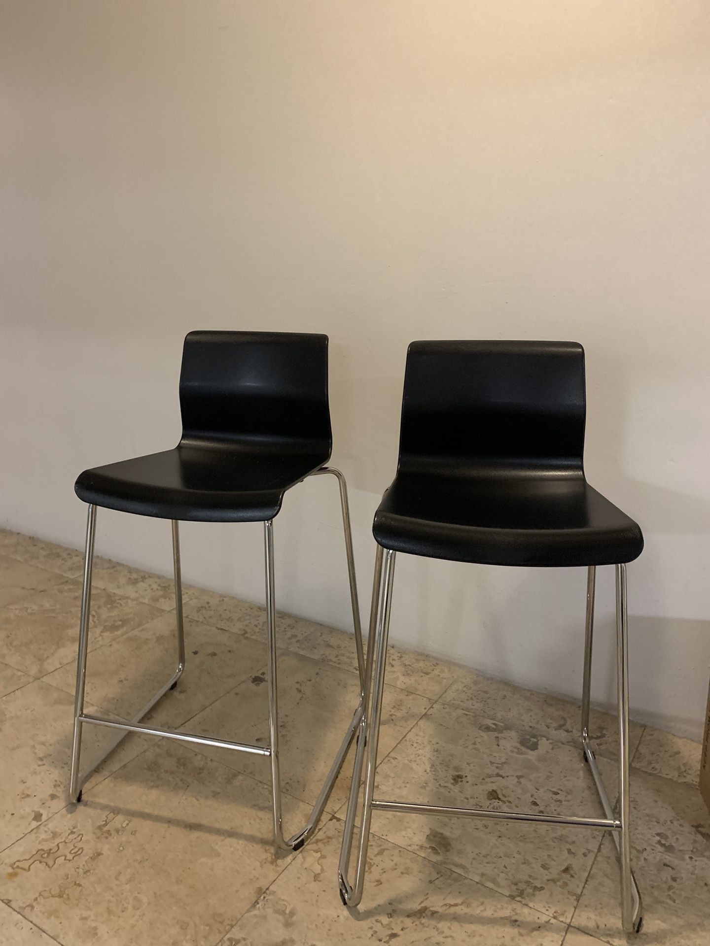 Two Bar Stools in South Beach