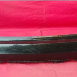2007 2008 2009 AUDI Q7 REAR UPPER BUMPER COVER BLACK OEM USED