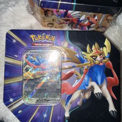 Pokemon Slashing Legends Tin : Zacian ex