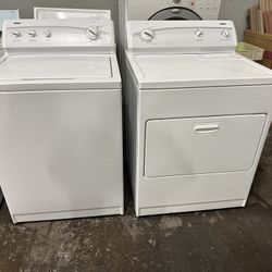 Topload Kenmore washer and electric dryer can deliver 