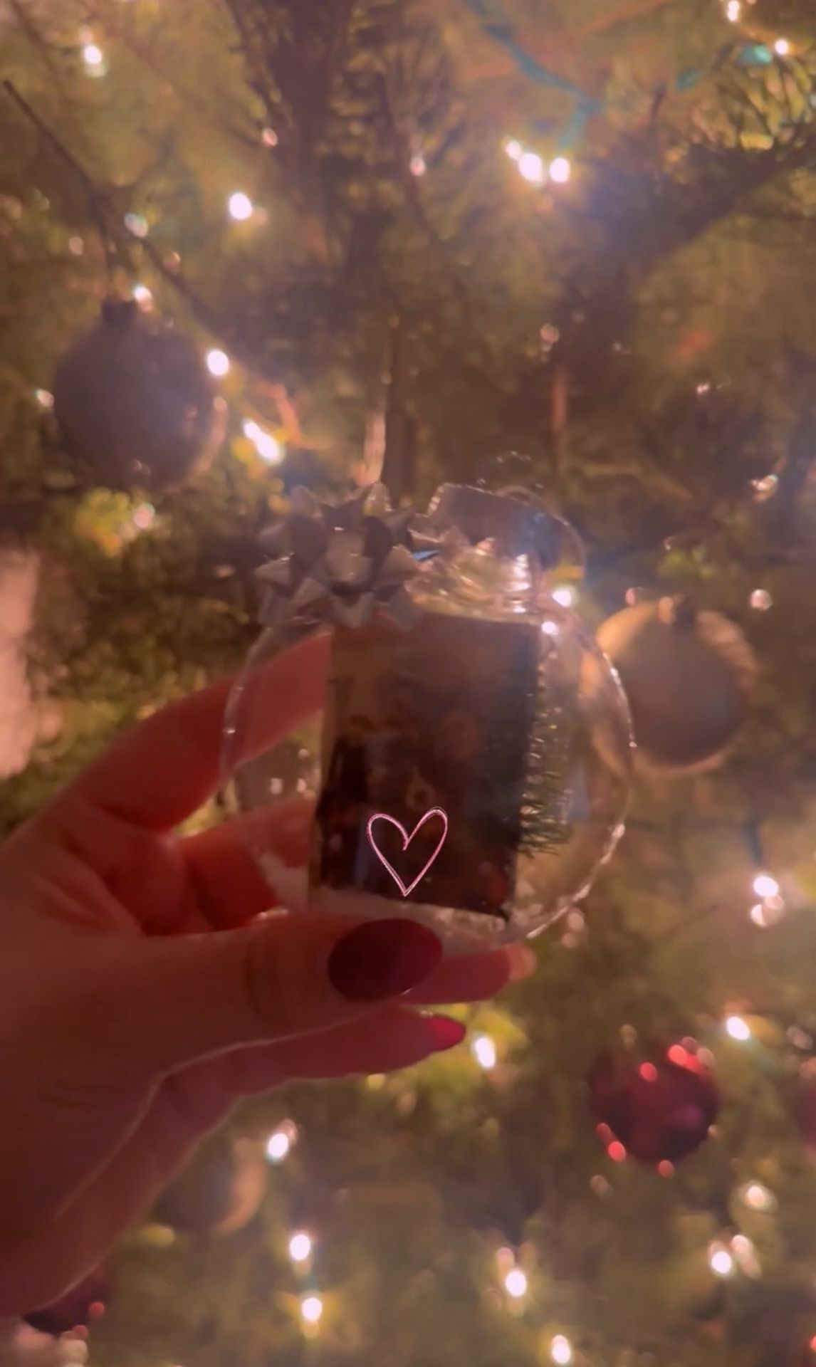 Custom Photo Christmas Ball Ornament